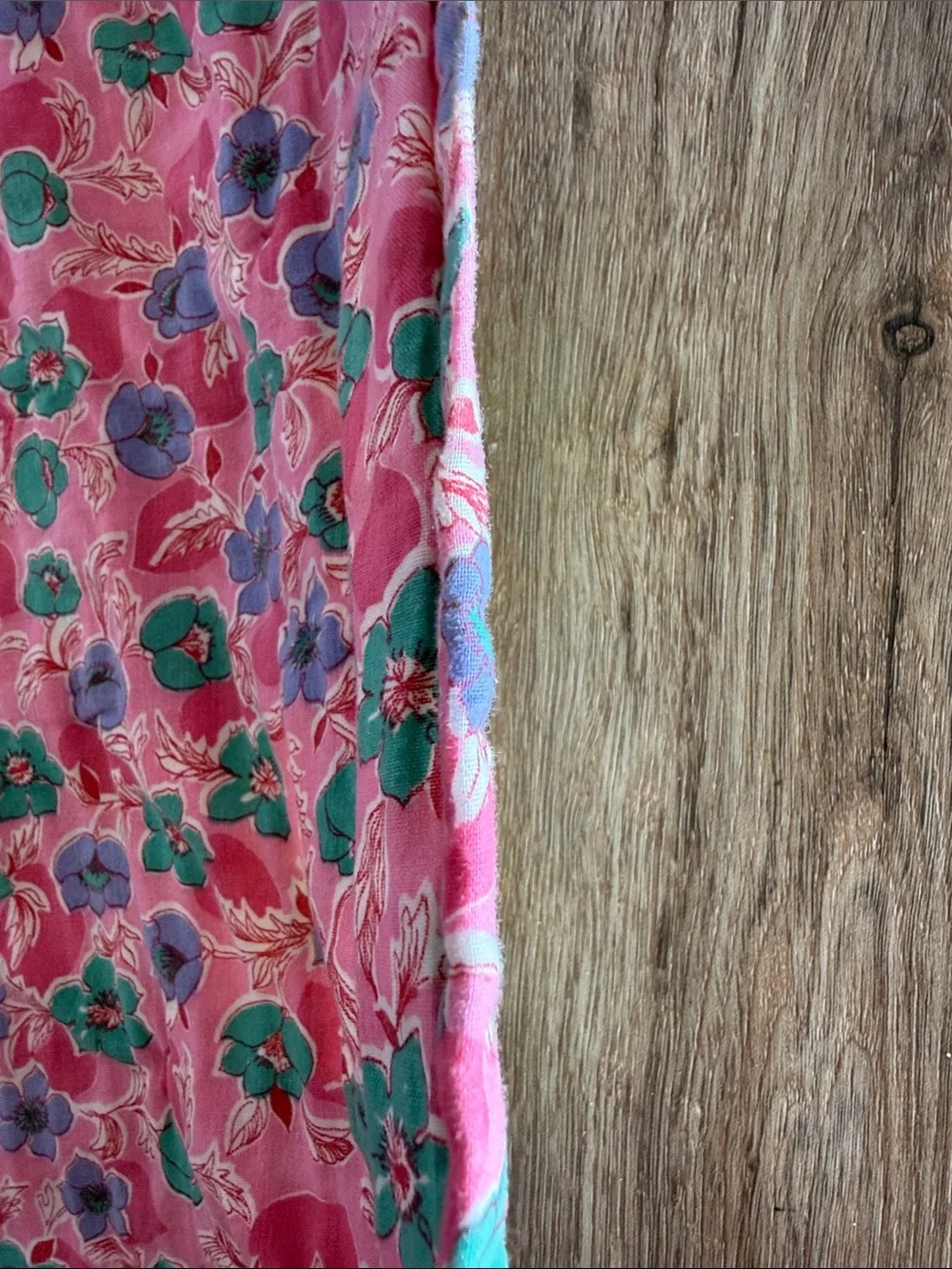 Vintage Handmade Patchwork Quilt - Multi-Color Cozy Bedspread